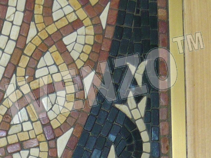 Mozaïek CK034 Details Vierkante tapijten 2