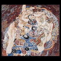 Mozaïek Klimt: Maagd