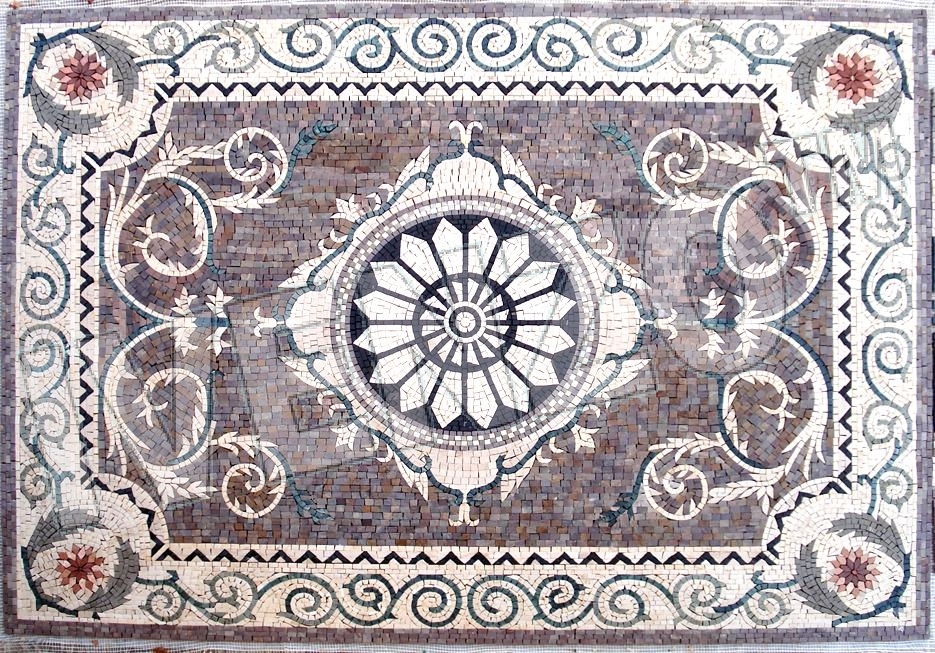 Mozaïek CK004 Marmer tapijt