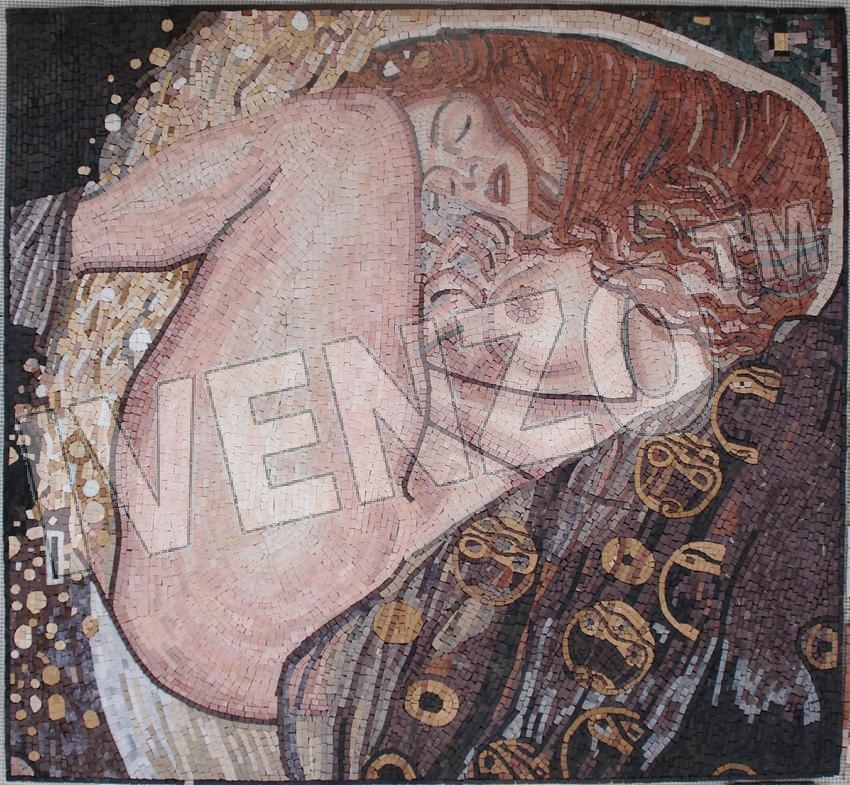 Mozaïek FK073 Gustav Klimt: Danae