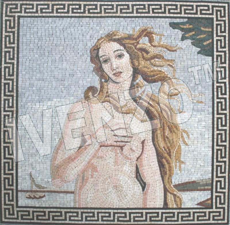 Mozaïek FK091 Botticelli: Geboorte van Venus