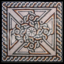 Mozaïek Ornament romeinse