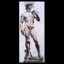 Mozaïek Michelangelo: David