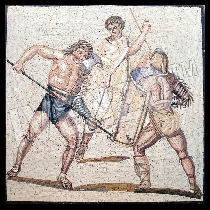 Mozaïek Gladiators van Nennig