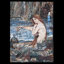 Mozaïek Waterhouse: Mermaid