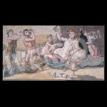 Mozaïek Heracles en Dionysus