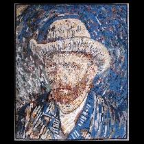 Mozaïek van Gogh: Zelfportret